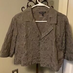 Eileen Fisher 100% Silk dress jacket